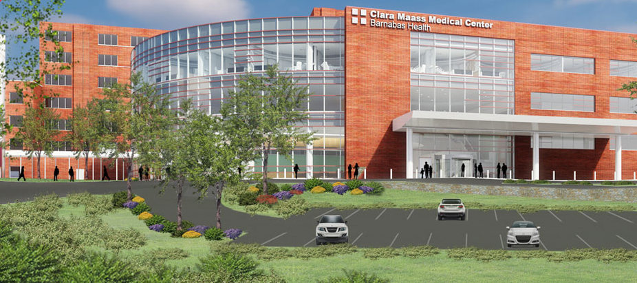 Clara Maass Medical Center in Belleville, NJ 2014 rendering